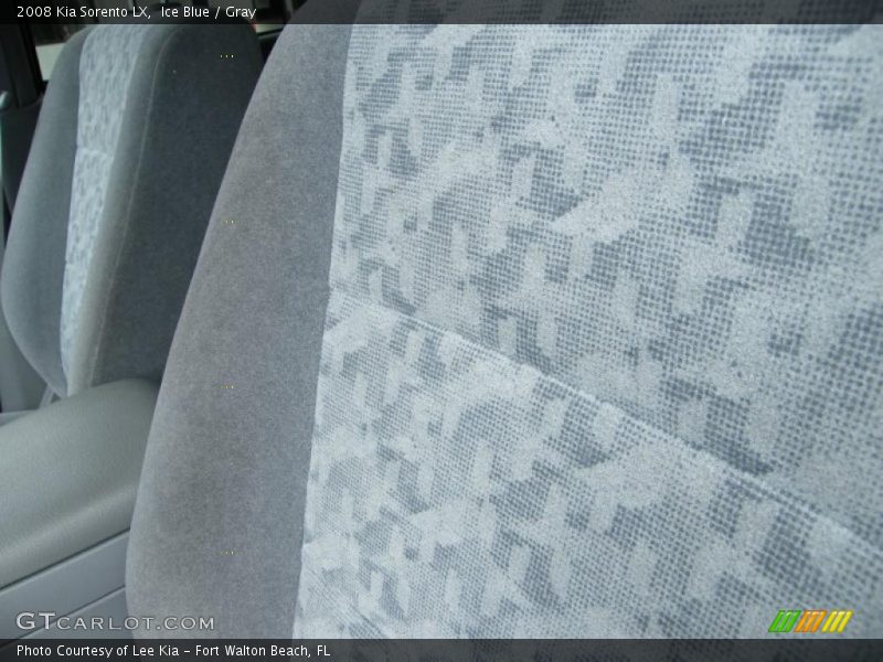 Ice Blue / Gray 2008 Kia Sorento LX