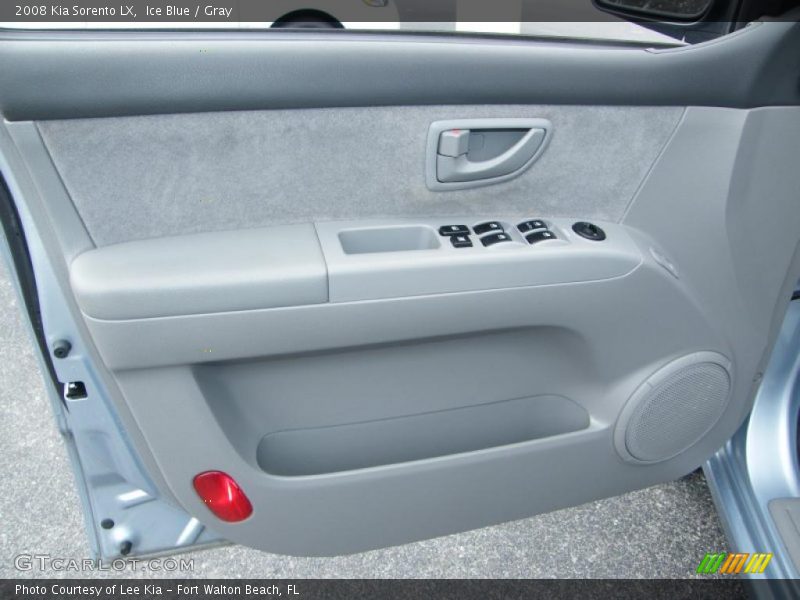 Ice Blue / Gray 2008 Kia Sorento LX