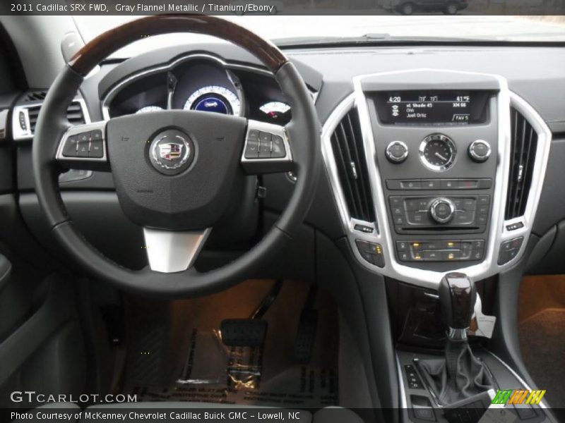 Gray Flannel Metallic / Titanium/Ebony 2011 Cadillac SRX FWD