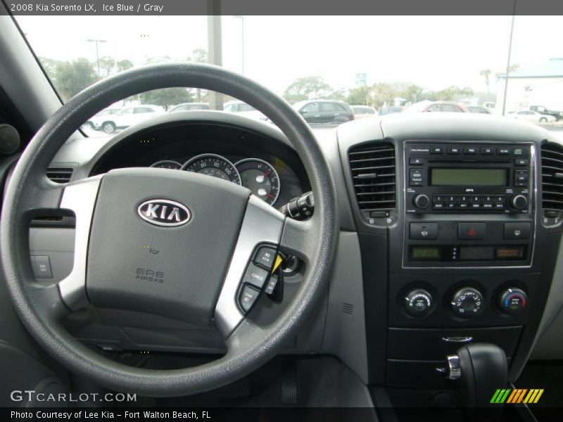 Ice Blue / Gray 2008 Kia Sorento LX