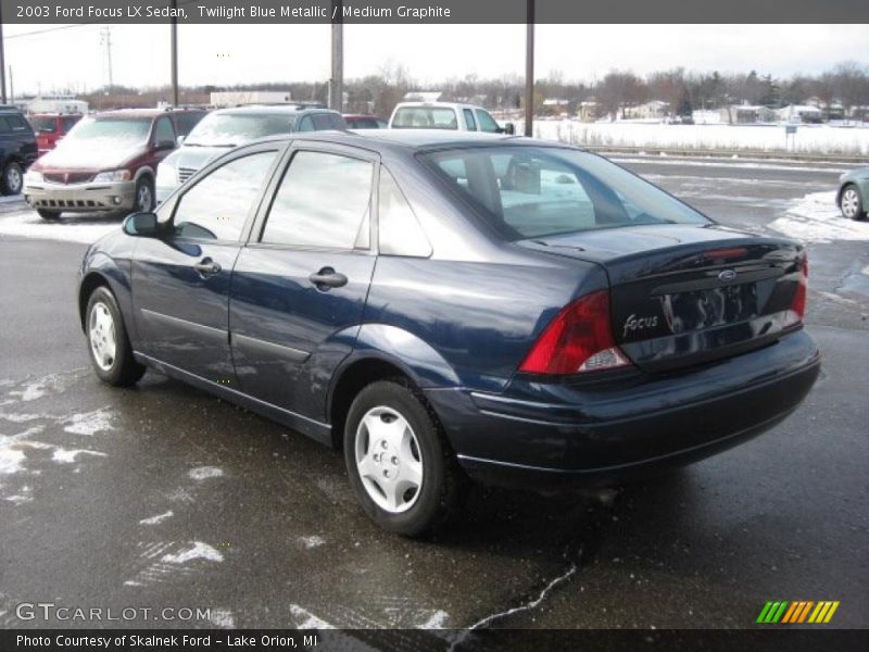 Twilight Blue Metallic / Medium Graphite 2003 Ford Focus LX Sedan