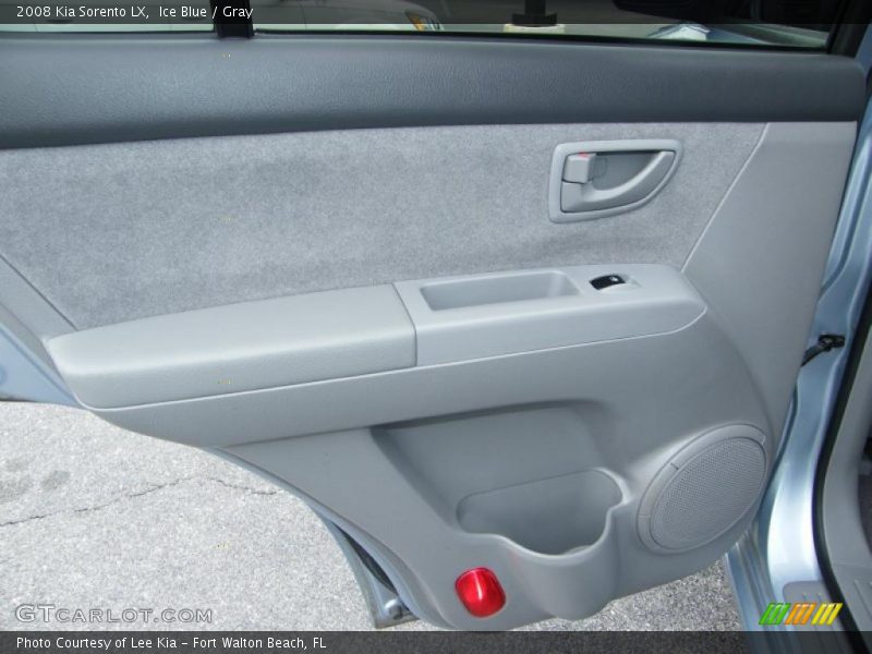 Ice Blue / Gray 2008 Kia Sorento LX