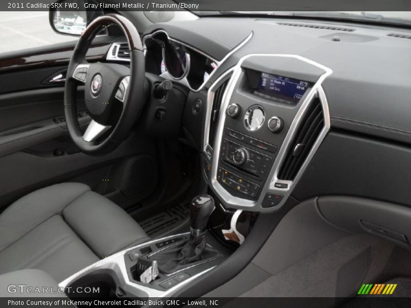 Gray Flannel Metallic / Titanium/Ebony 2011 Cadillac SRX FWD