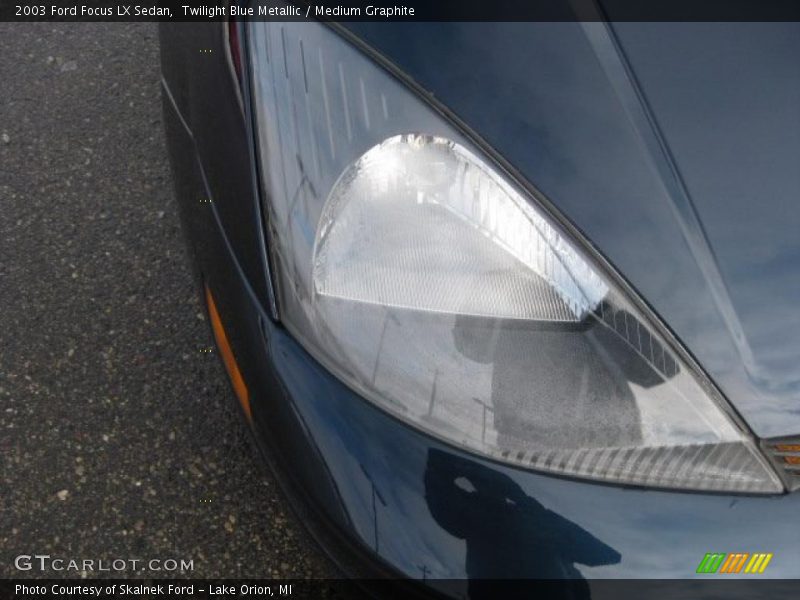 Twilight Blue Metallic / Medium Graphite 2003 Ford Focus LX Sedan