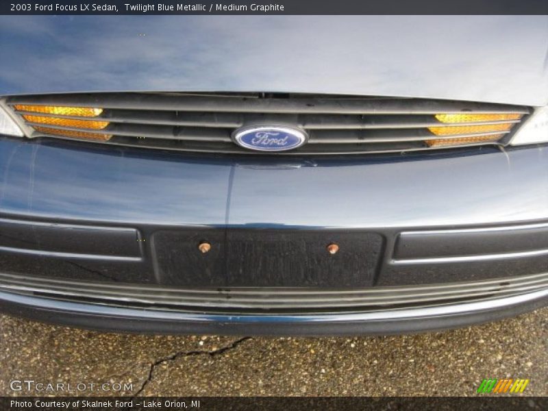 Twilight Blue Metallic / Medium Graphite 2003 Ford Focus LX Sedan
