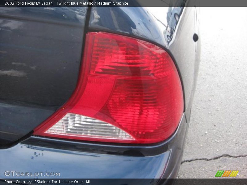 Twilight Blue Metallic / Medium Graphite 2003 Ford Focus LX Sedan