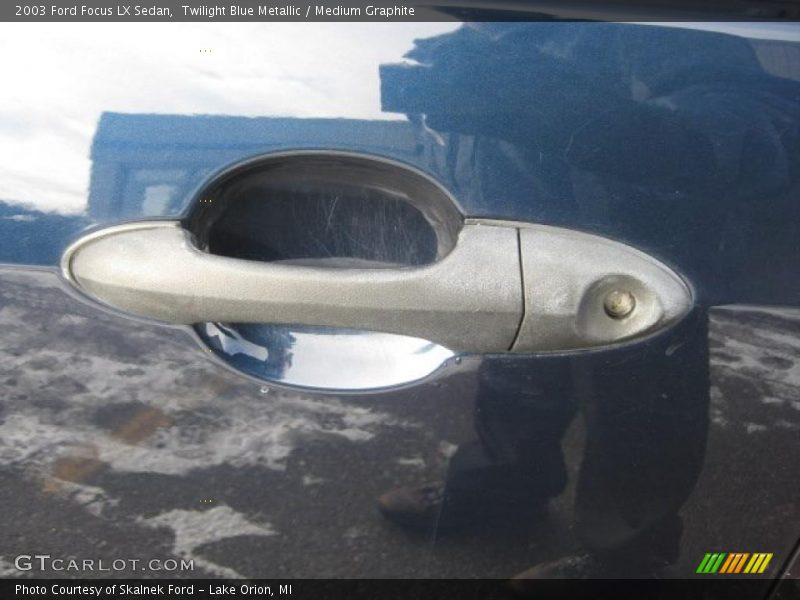 Twilight Blue Metallic / Medium Graphite 2003 Ford Focus LX Sedan