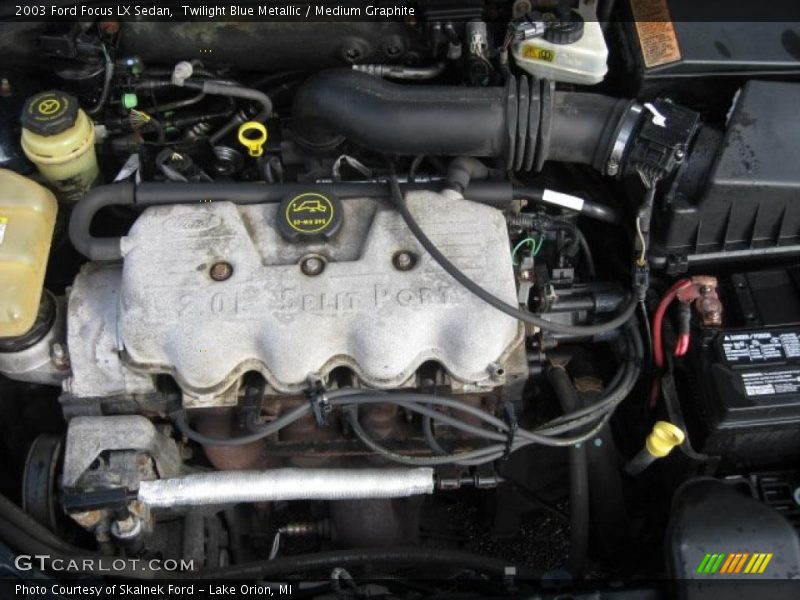  2003 Focus LX Sedan Engine - 2.0 Liter SOHC 8-Valve 4 Cylinder