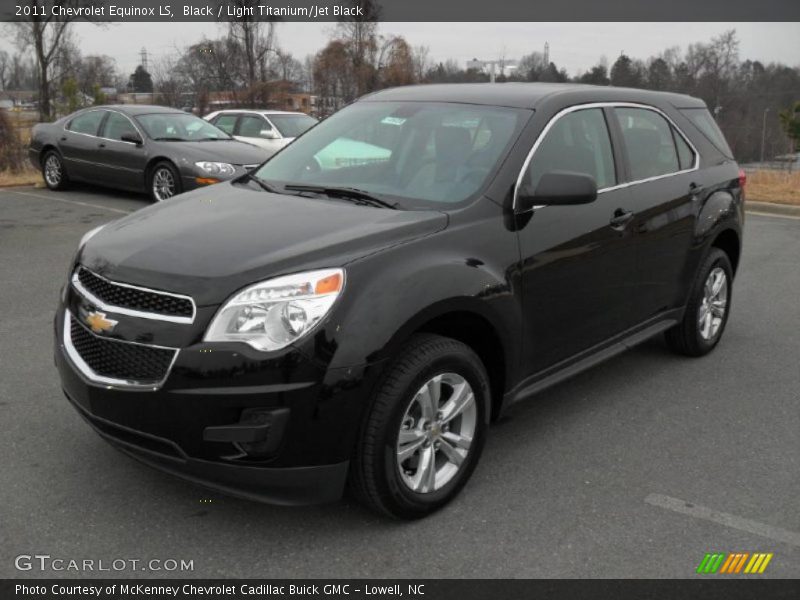 Front 3/4 View of 2011 Equinox LS