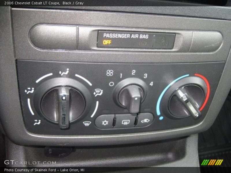 Black / Gray 2006 Chevrolet Cobalt LT Coupe