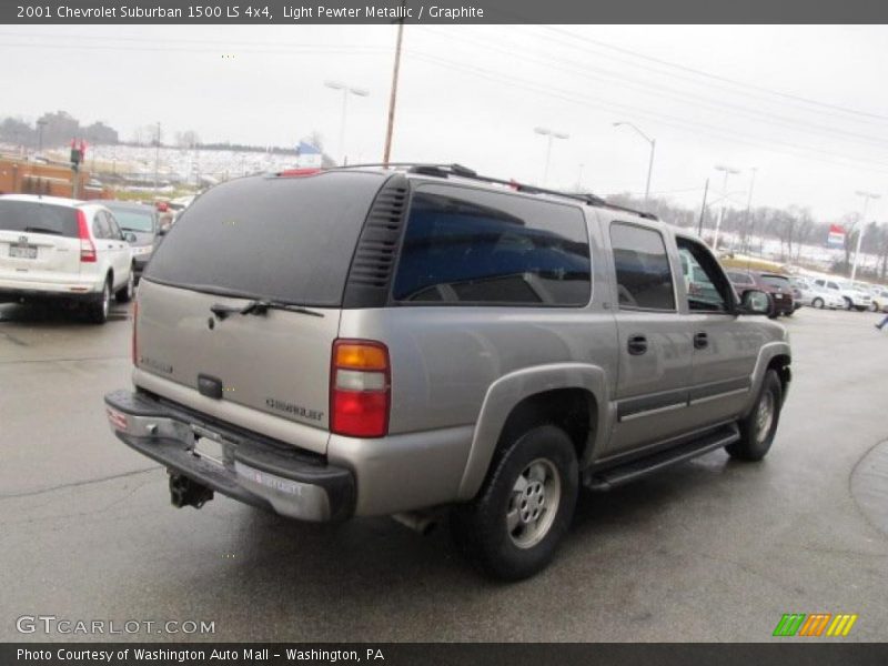 Light Pewter Metallic / Graphite 2001 Chevrolet Suburban 1500 LS 4x4