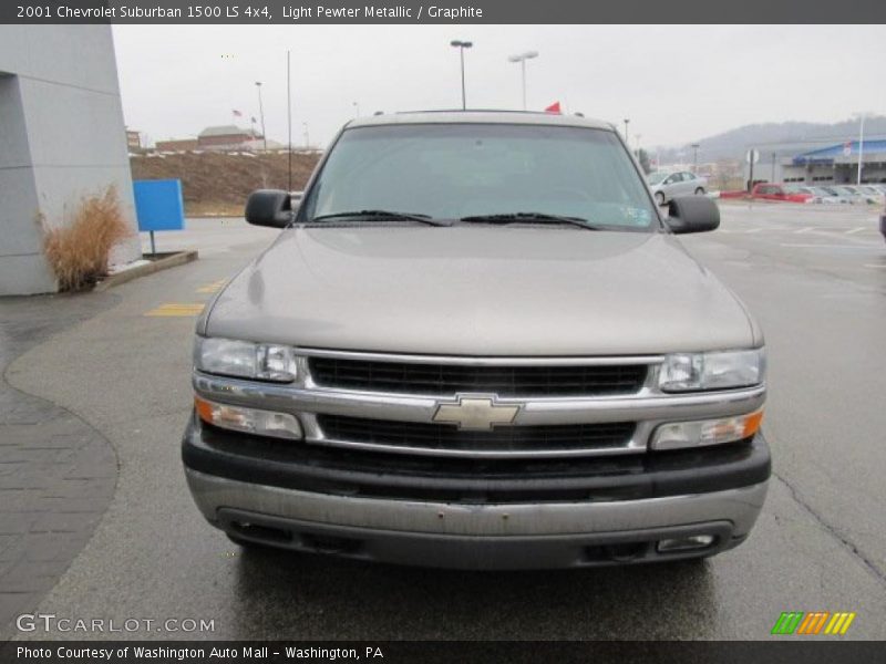 Light Pewter Metallic / Graphite 2001 Chevrolet Suburban 1500 LS 4x4