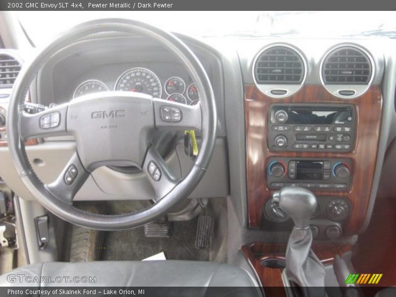 Pewter Metallic / Dark Pewter 2002 GMC Envoy SLT 4x4
