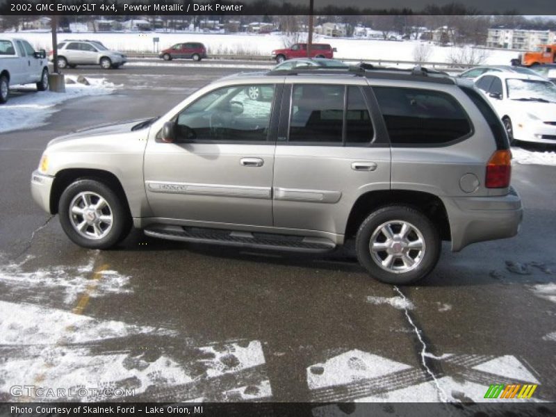 Pewter Metallic / Dark Pewter 2002 GMC Envoy SLT 4x4