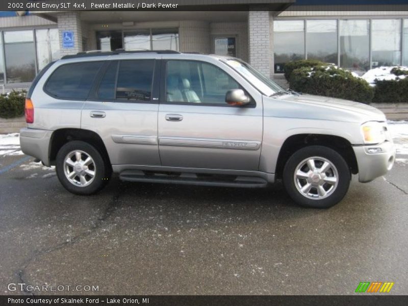 Pewter Metallic / Dark Pewter 2002 GMC Envoy SLT 4x4