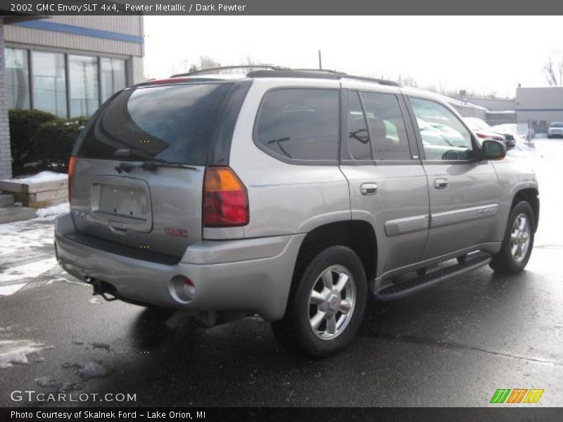 Pewter Metallic / Dark Pewter 2002 GMC Envoy SLT 4x4