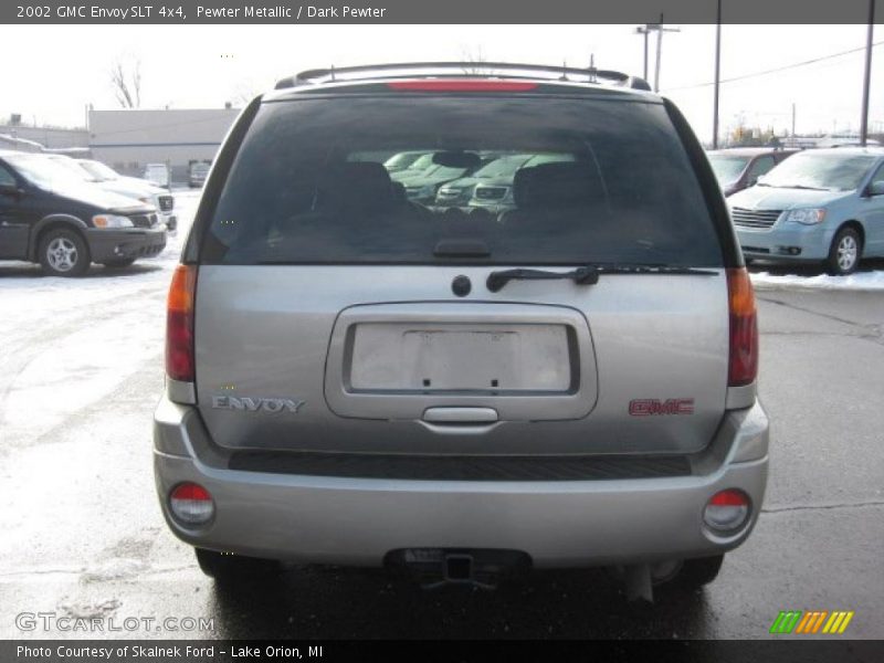 Pewter Metallic / Dark Pewter 2002 GMC Envoy SLT 4x4
