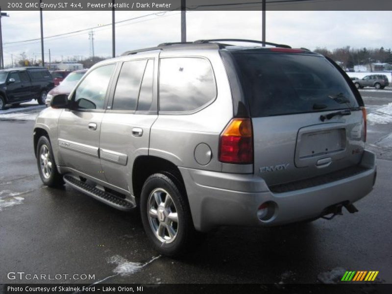 Pewter Metallic / Dark Pewter 2002 GMC Envoy SLT 4x4