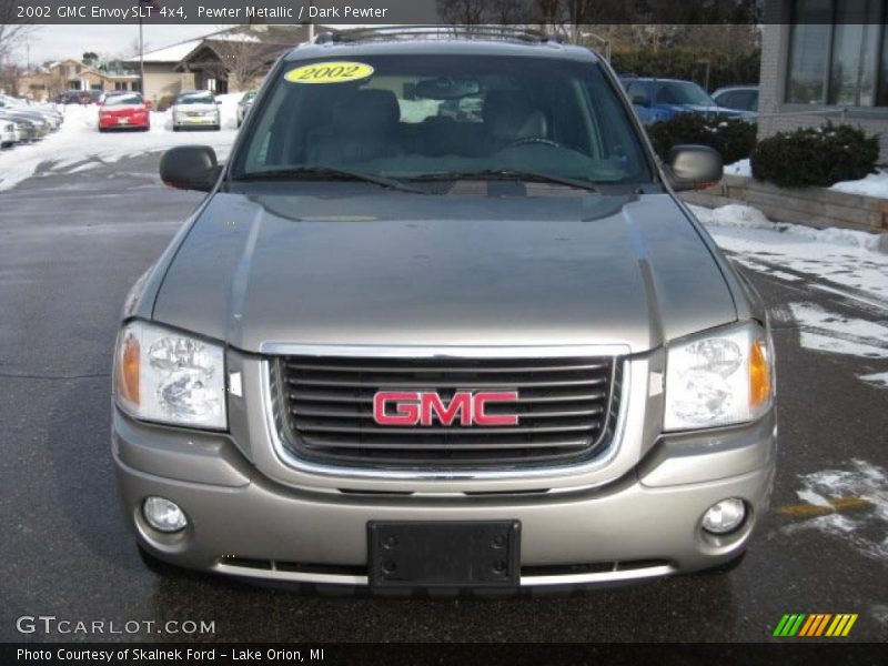 Pewter Metallic / Dark Pewter 2002 GMC Envoy SLT 4x4