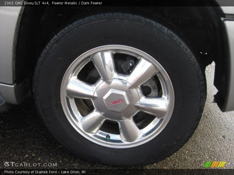 Pewter Metallic / Dark Pewter 2002 GMC Envoy SLT 4x4