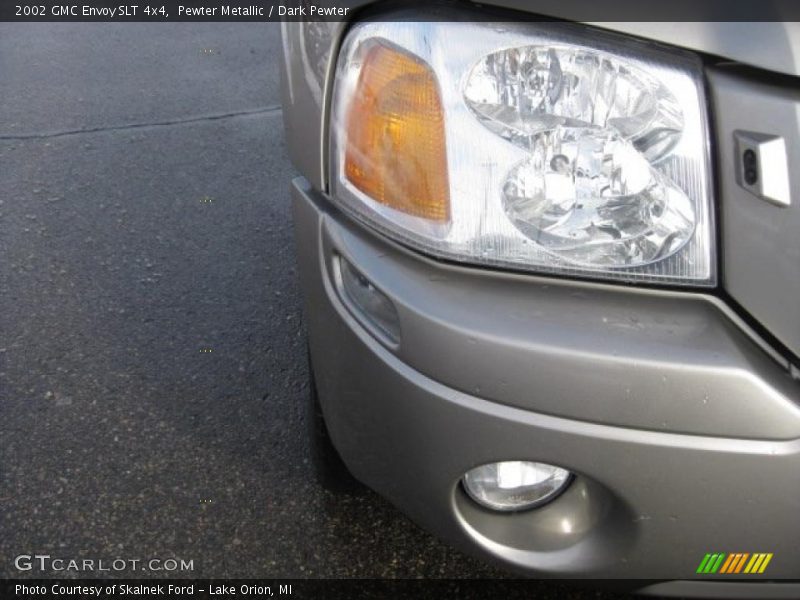 Pewter Metallic / Dark Pewter 2002 GMC Envoy SLT 4x4