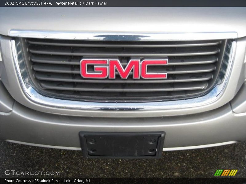 Pewter Metallic / Dark Pewter 2002 GMC Envoy SLT 4x4