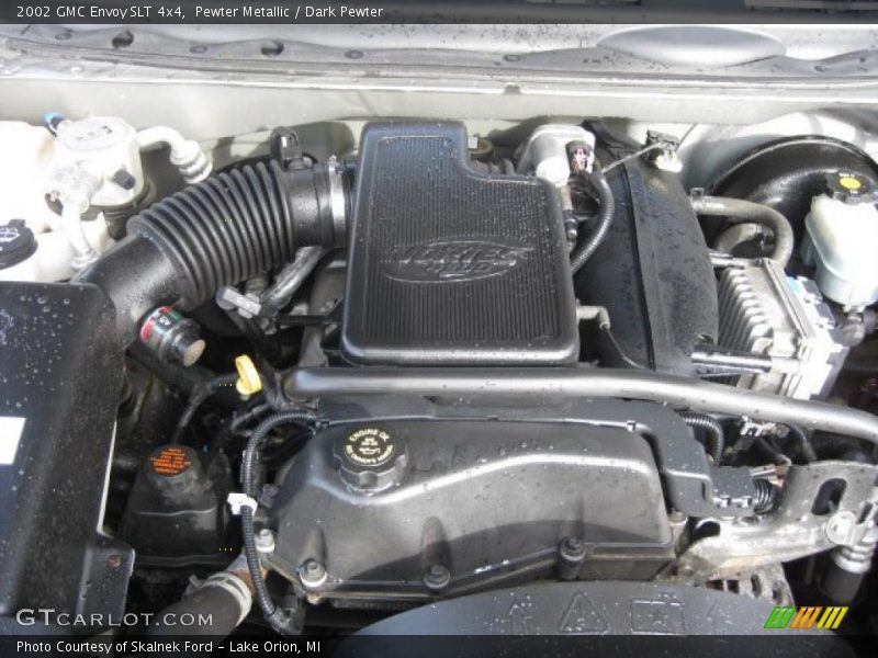 Pewter Metallic / Dark Pewter 2002 GMC Envoy SLT 4x4