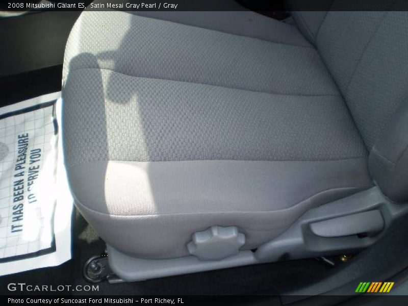 Satin Mesai Gray Pearl / Gray 2008 Mitsubishi Galant ES