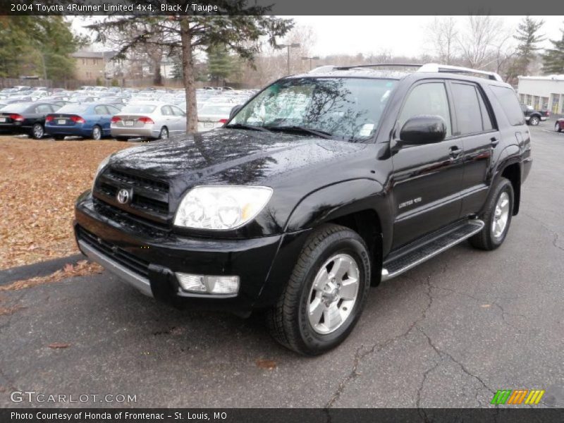 Black / Taupe 2004 Toyota 4Runner Limited 4x4