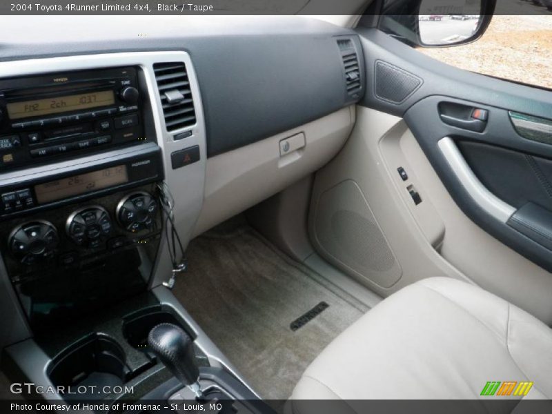 Black / Taupe 2004 Toyota 4Runner Limited 4x4