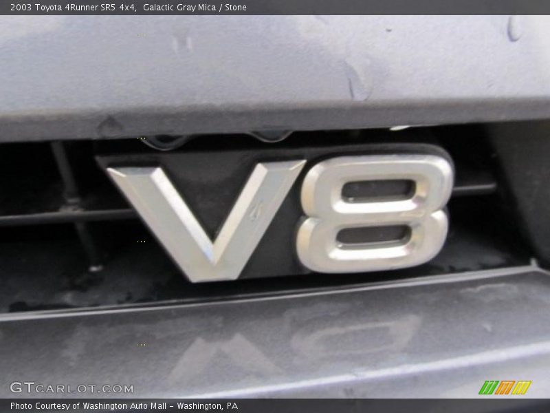 Galactic Gray Mica / Stone 2003 Toyota 4Runner SR5 4x4