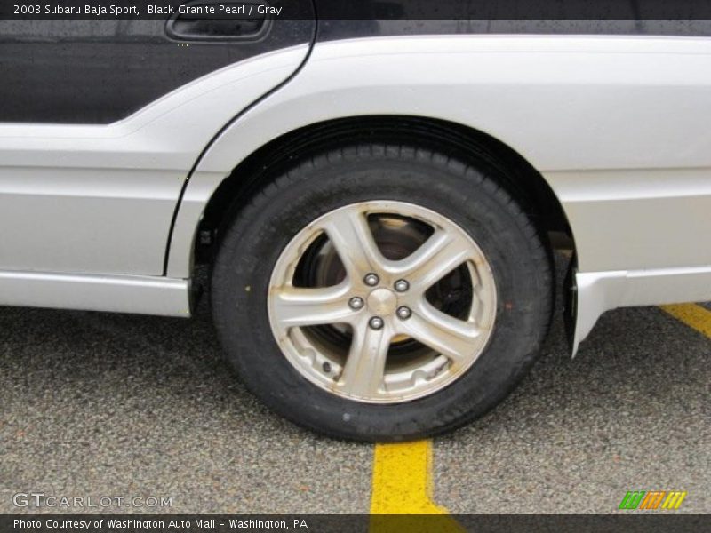 Black Granite Pearl / Gray 2003 Subaru Baja Sport