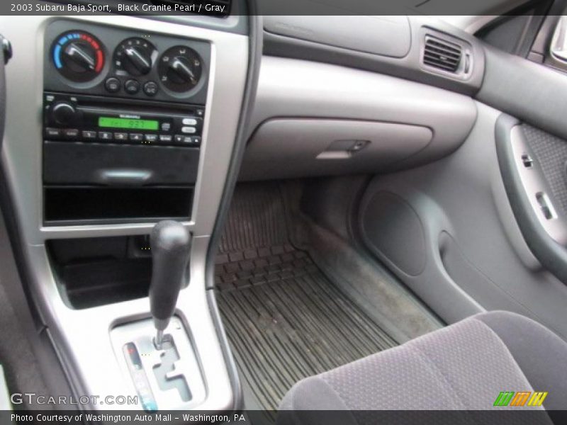 Black Granite Pearl / Gray 2003 Subaru Baja Sport