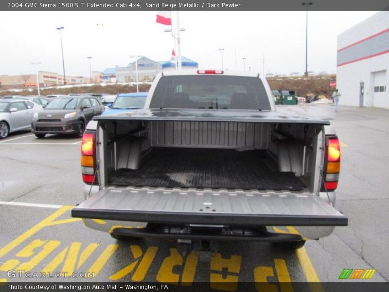 Sand Beige Metallic / Dark Pewter 2004 GMC Sierra 1500 SLT Extended Cab 4x4