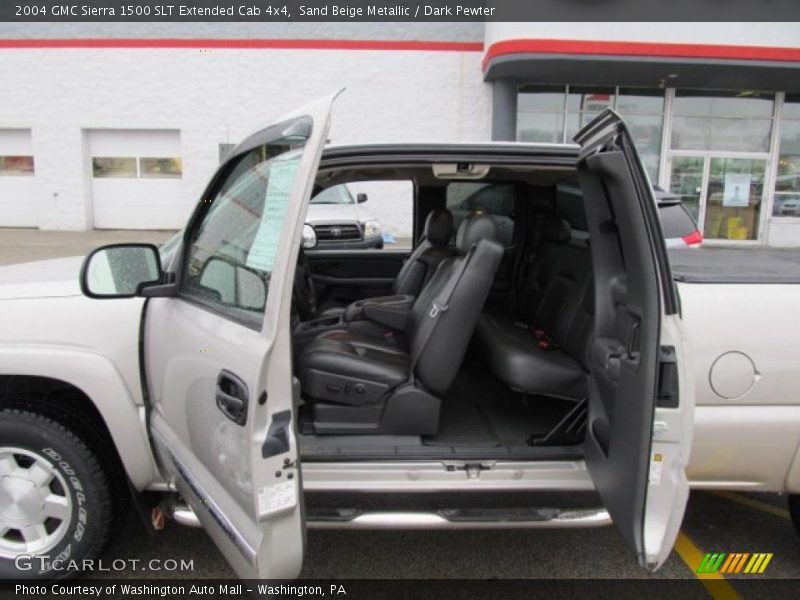 Sand Beige Metallic / Dark Pewter 2004 GMC Sierra 1500 SLT Extended Cab 4x4