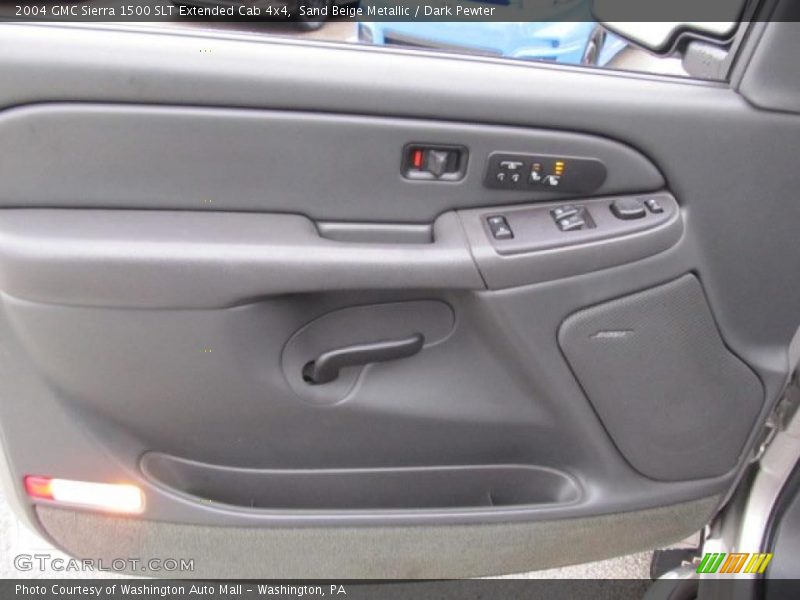 Sand Beige Metallic / Dark Pewter 2004 GMC Sierra 1500 SLT Extended Cab 4x4