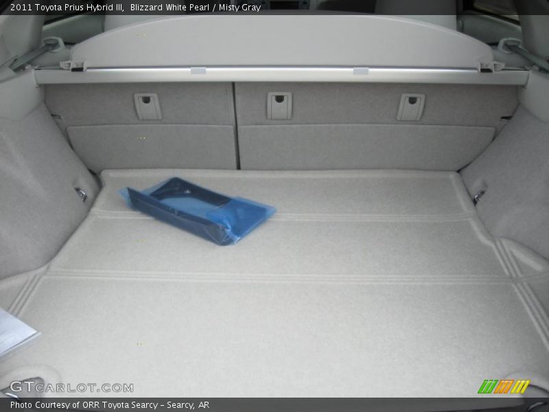  2011 Prius Hybrid III Trunk