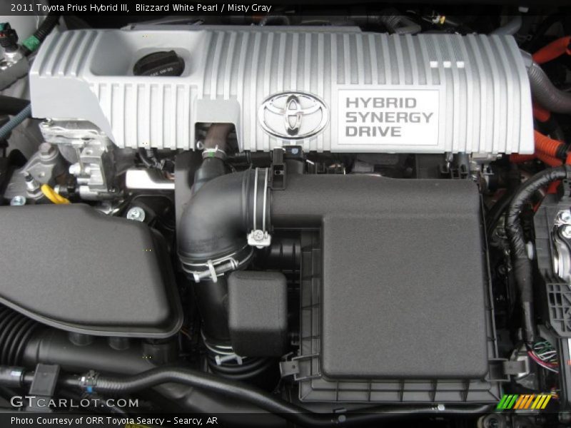  2011 Prius Hybrid III Engine - 1.8 Liter DOHC 16-Valve VVT-i 4 Cylinder Gasoline/Electric Hybrid