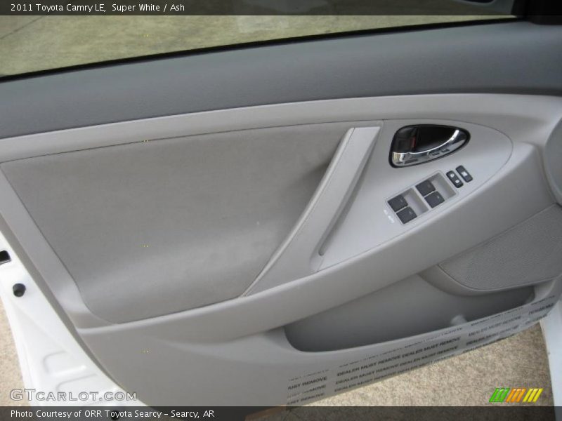 Super White / Ash 2011 Toyota Camry LE