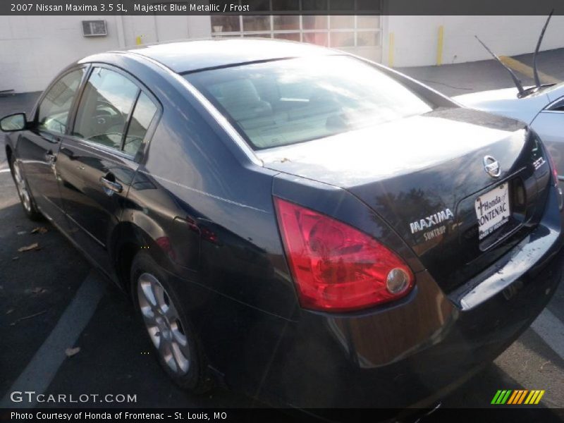 Majestic Blue Metallic / Frost 2007 Nissan Maxima 3.5 SL