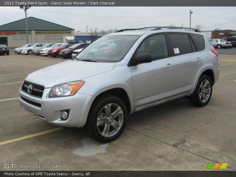 Classic Silver Metallic / Dark Charcoal 2011 Toyota RAV4 Sport