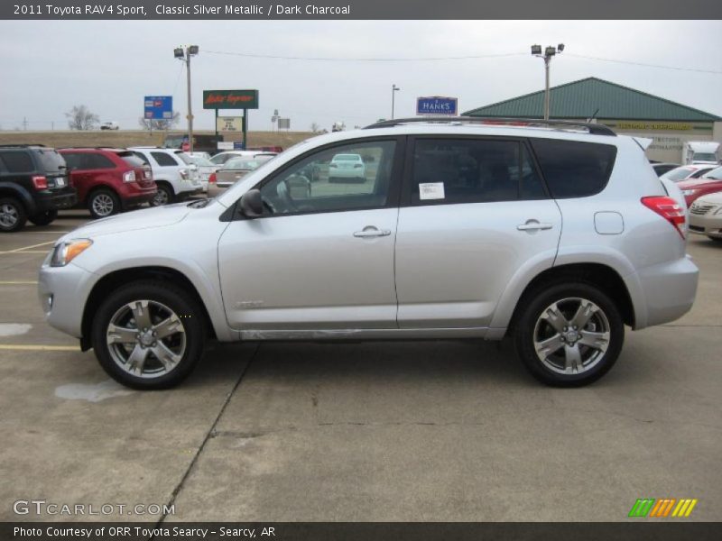 Classic Silver Metallic / Dark Charcoal 2011 Toyota RAV4 Sport