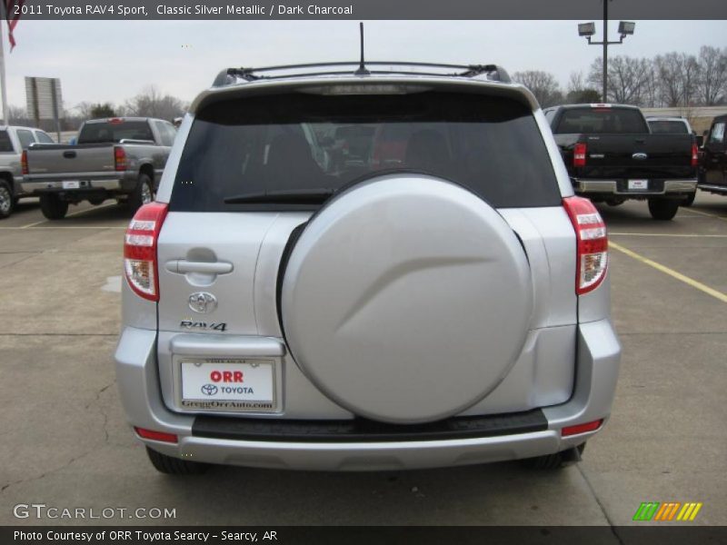 Classic Silver Metallic / Dark Charcoal 2011 Toyota RAV4 Sport