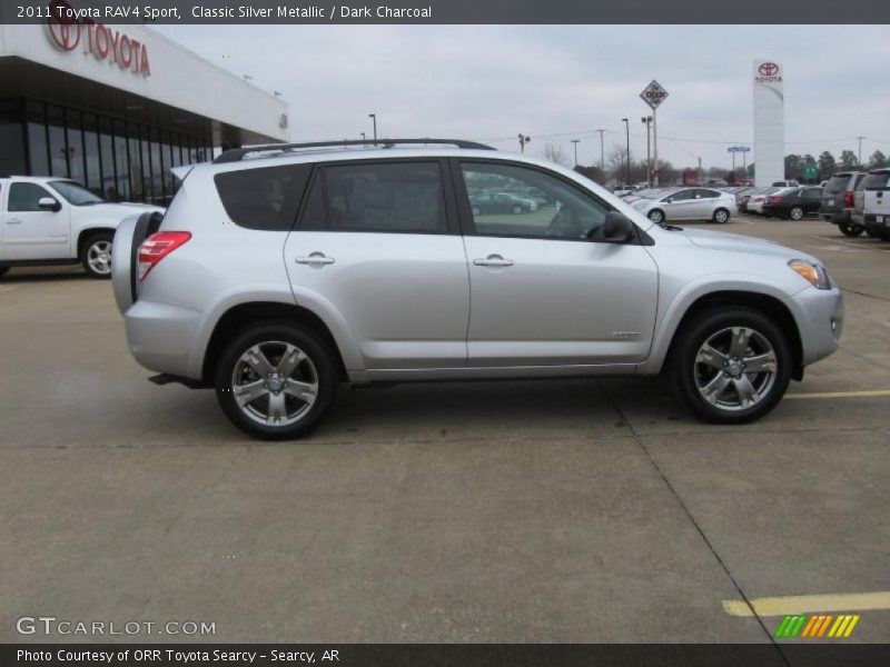 Classic Silver Metallic / Dark Charcoal 2011 Toyota RAV4 Sport