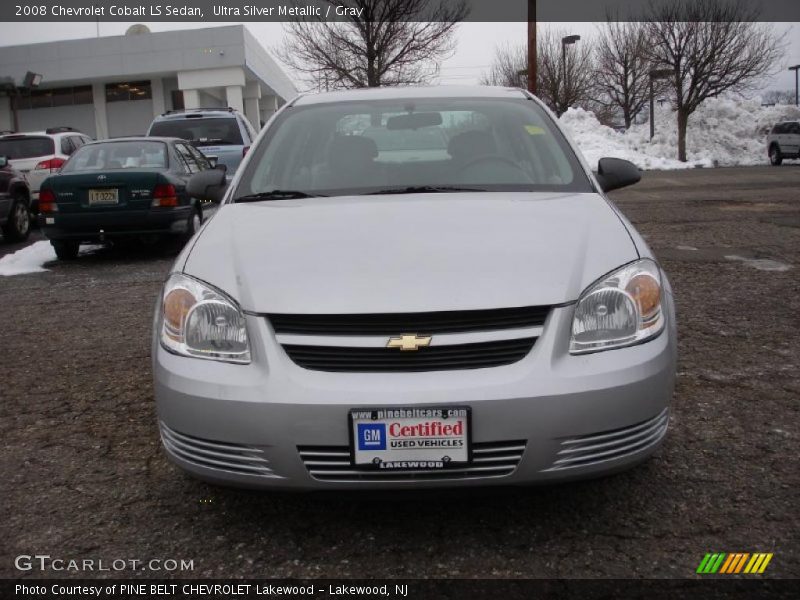 Ultra Silver Metallic / Gray 2008 Chevrolet Cobalt LS Sedan
