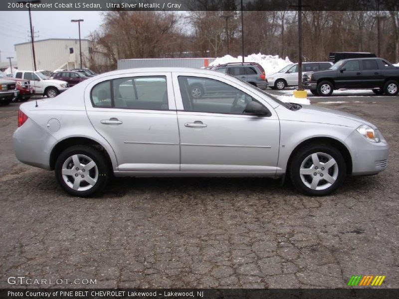 Ultra Silver Metallic / Gray 2008 Chevrolet Cobalt LS Sedan