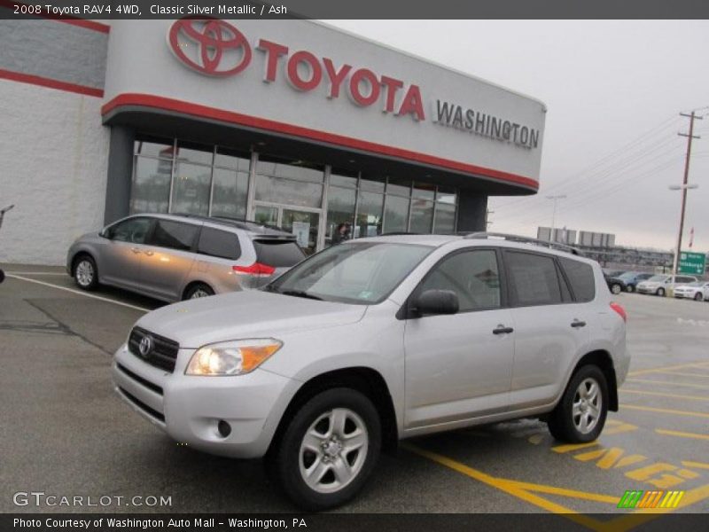 Classic Silver Metallic / Ash 2008 Toyota RAV4 4WD