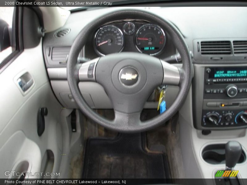 Ultra Silver Metallic / Gray 2008 Chevrolet Cobalt LS Sedan