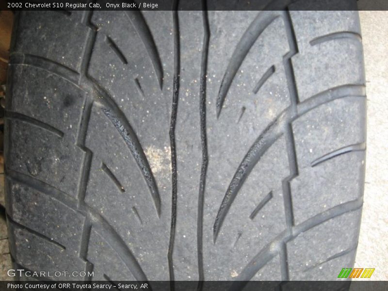 Onyx Black / Beige 2002 Chevrolet S10 Regular Cab