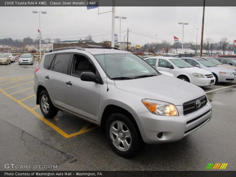 Classic Silver Metallic / Ash 2008 Toyota RAV4 4WD